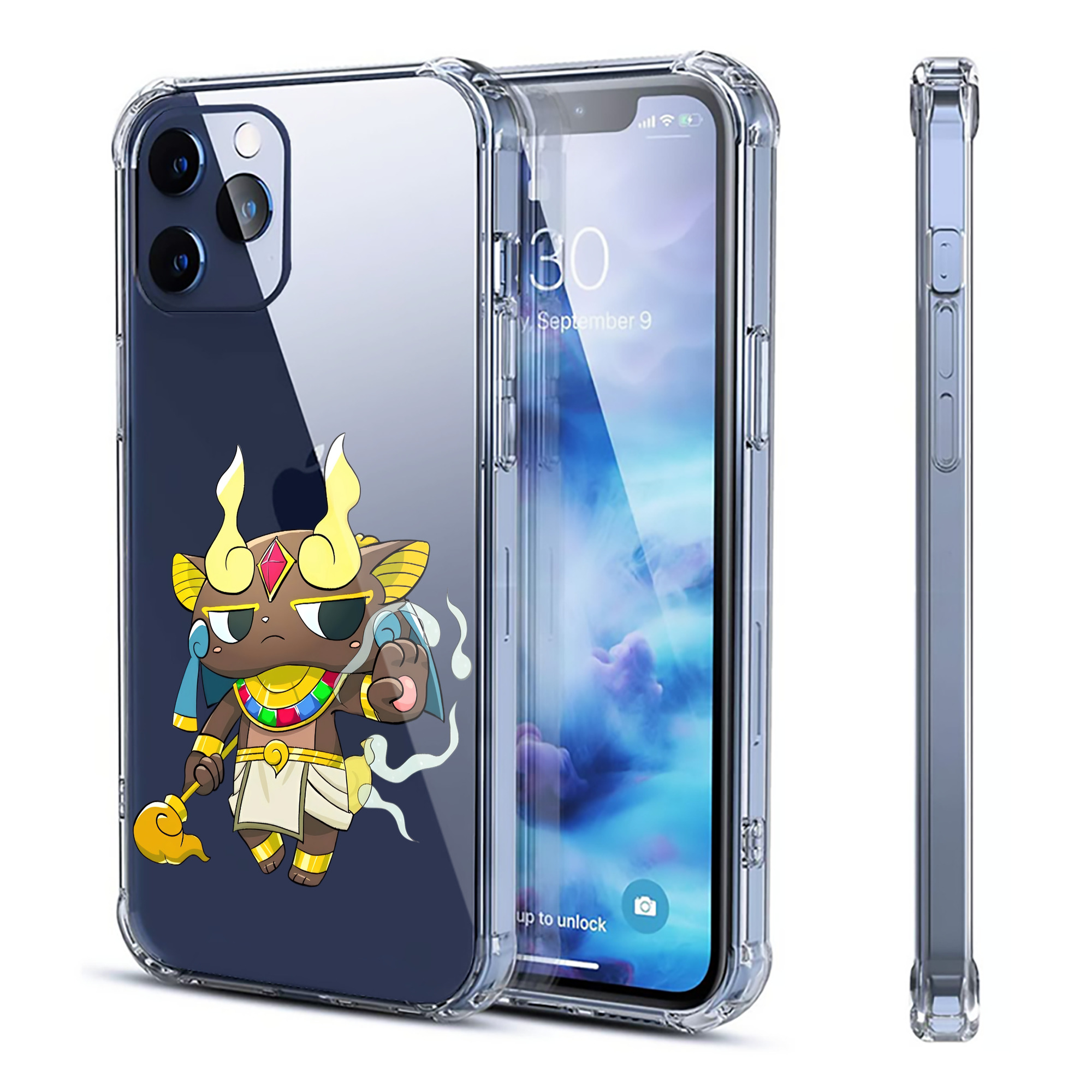 （画像用） 妖怪ウォッチ Yo-kai Watch 【iPhone 12シリーズ対応】透明スマホケース（クリアソフトケース）